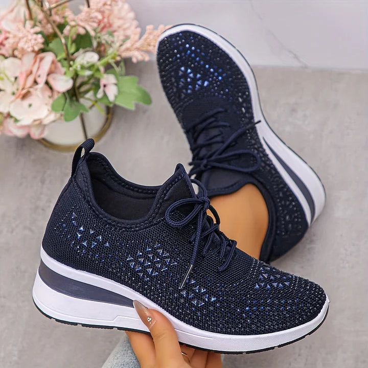Léonie | Baskets Brillantes Confort