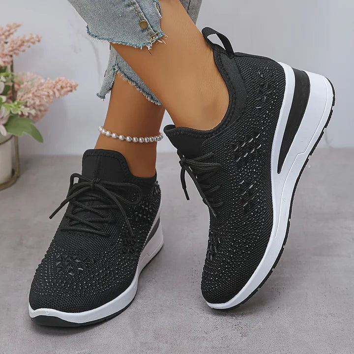 Léonie | Baskets Brillantes Confort
