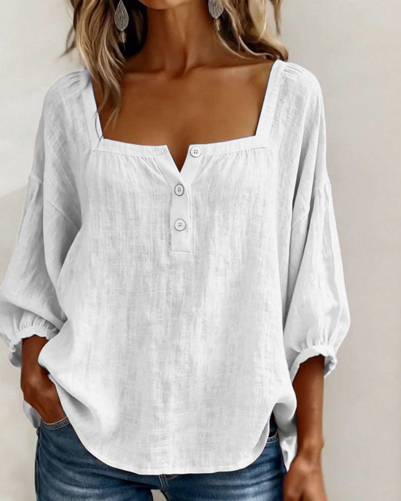 Florine | Blouse Fluide Élégante
