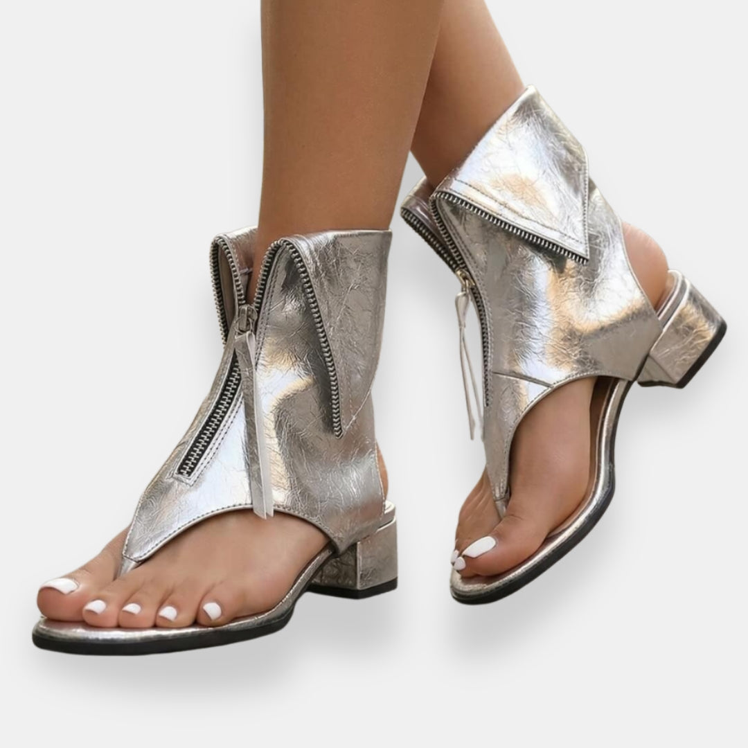 Bérénice | Sandales Dorées Glamour