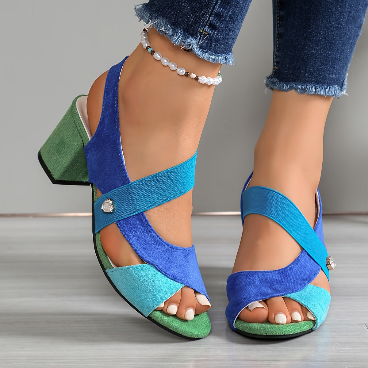 Apolline | Sandales Élégance Colorée