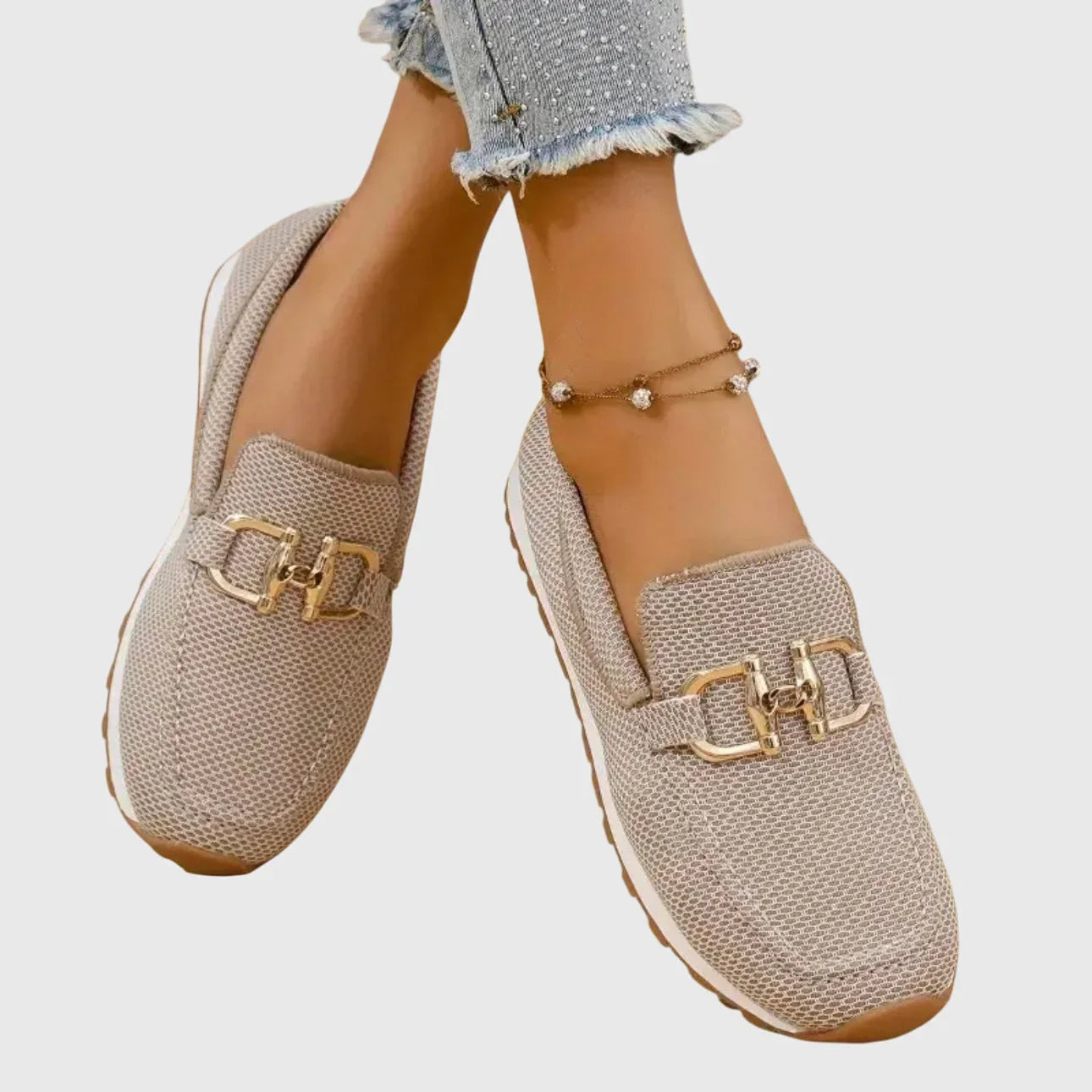 Éva | Mocassins Maille Élégance