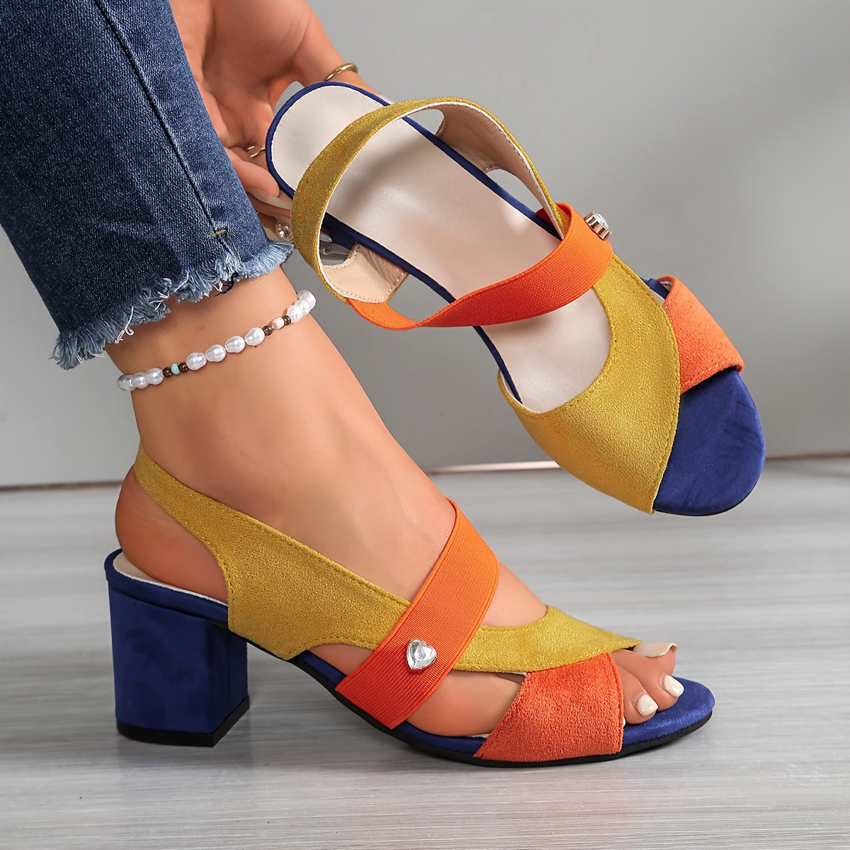 Apolline | Sandales Élégance Colorée