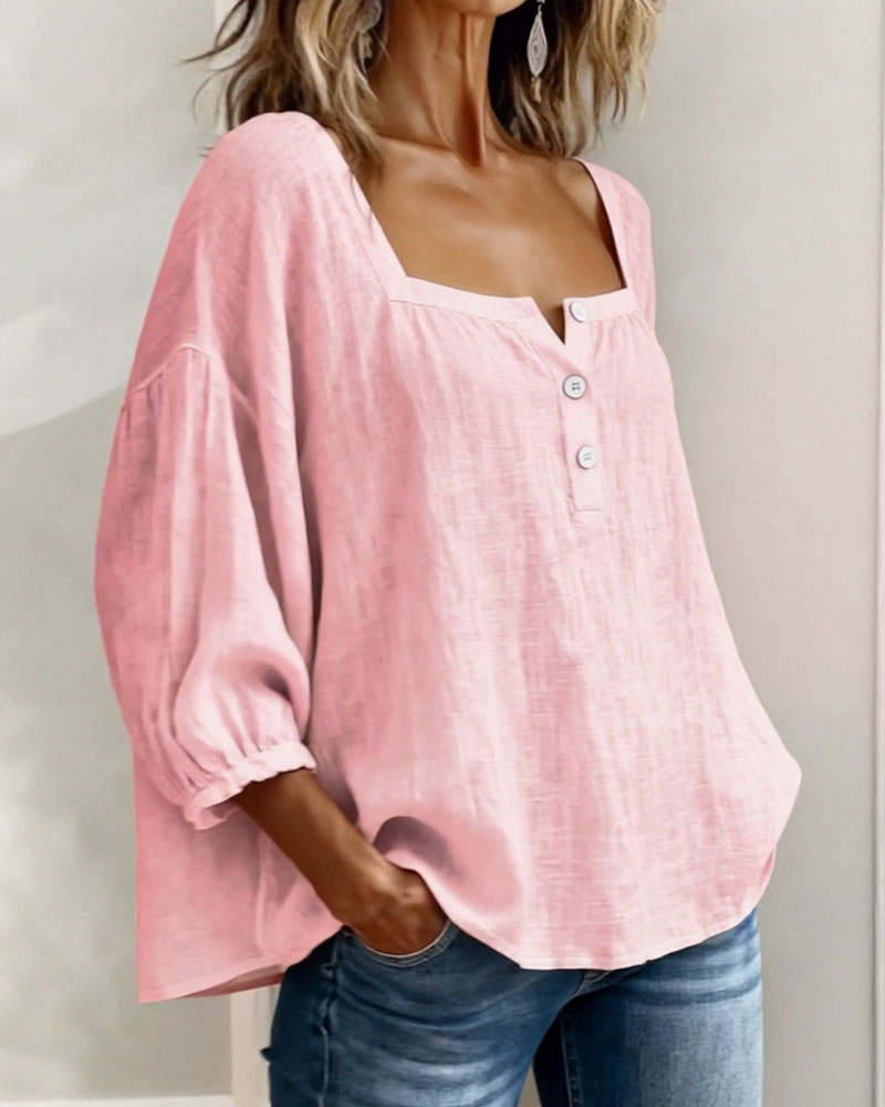 Florine | Blouse Fluide Élégante