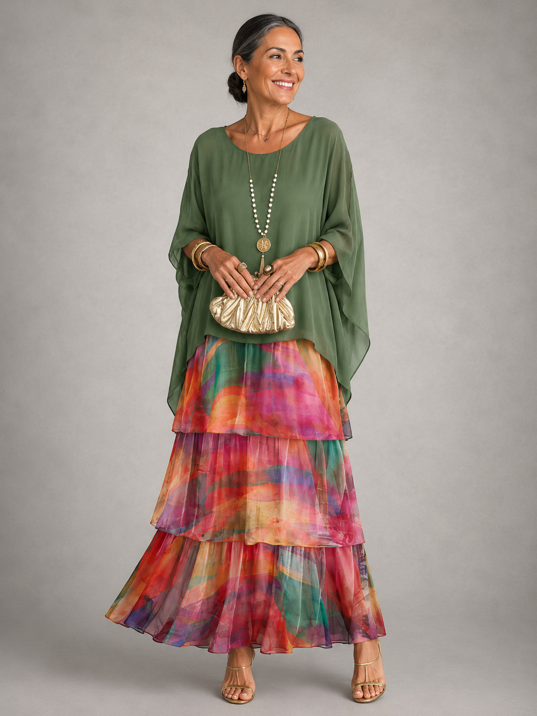 MATILDA | ROBE LONGUE FLUIDE ET ÉLÉGANTE