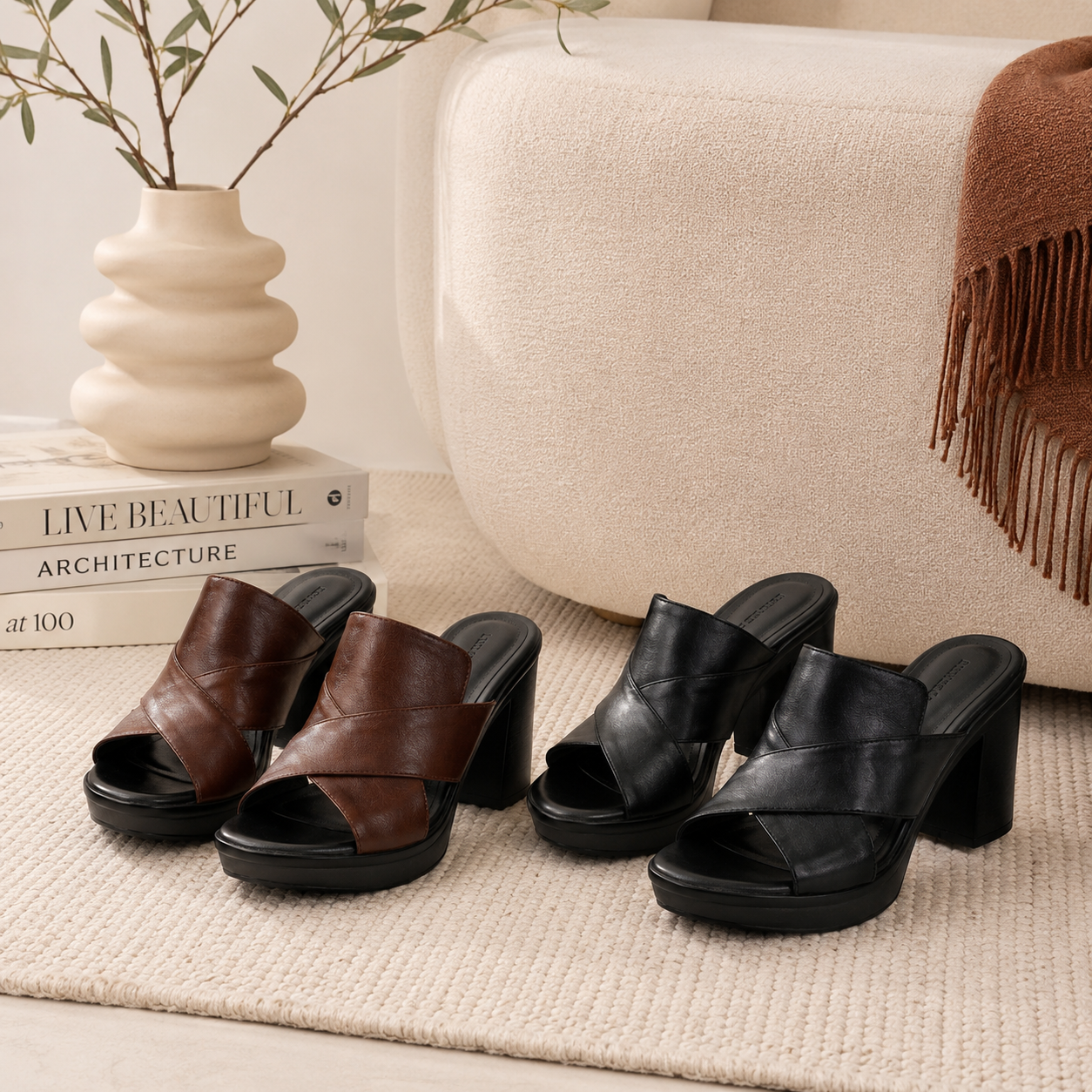 Lison | Mules Talons Chic
