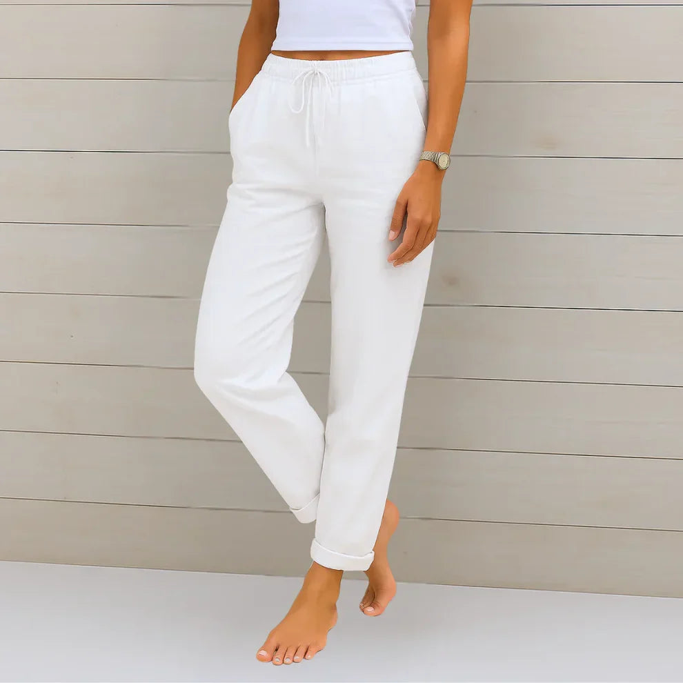 Laura | Pantalon Lin Confort
