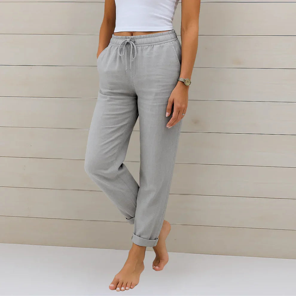 Laura | Pantalon Lin Confort