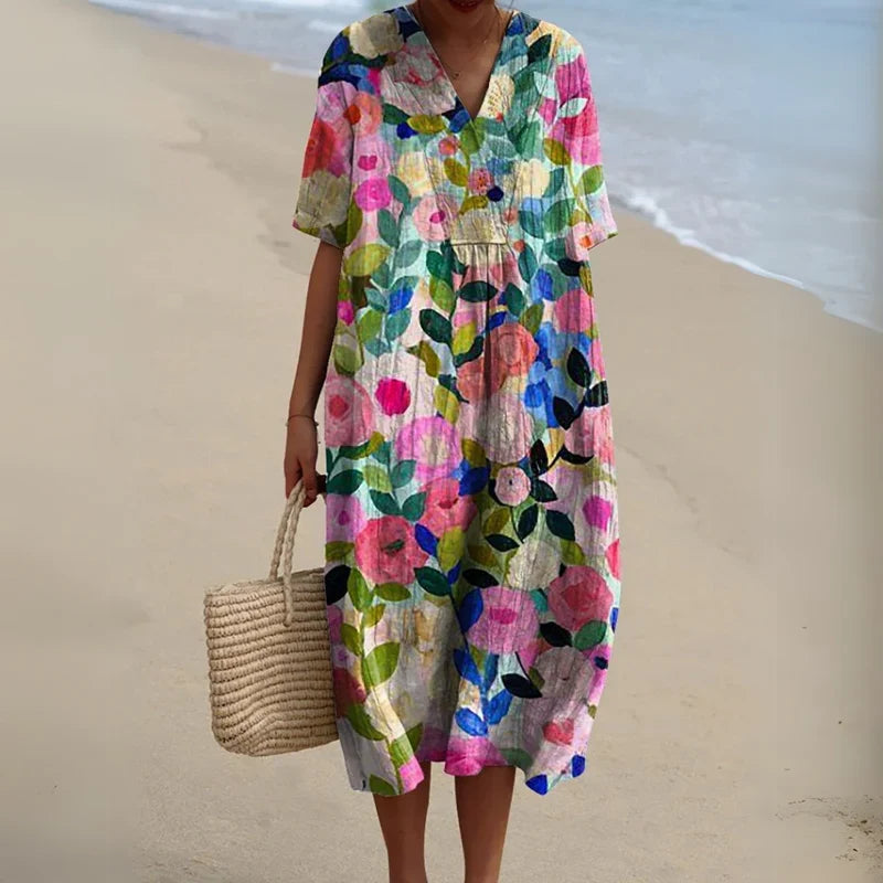 Anaïs | Robe Florale Bohème