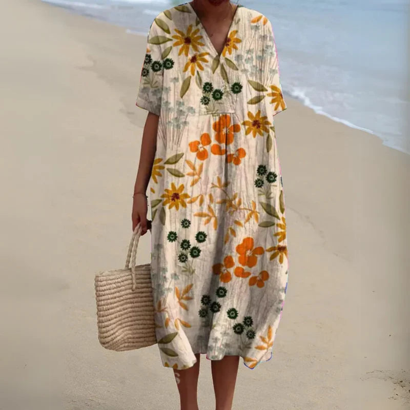 Anaïs | Robe Florale Bohème