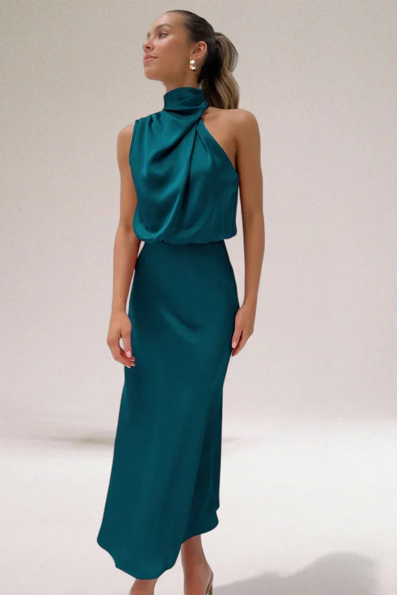 Sophie | Robe Satin Raffinée