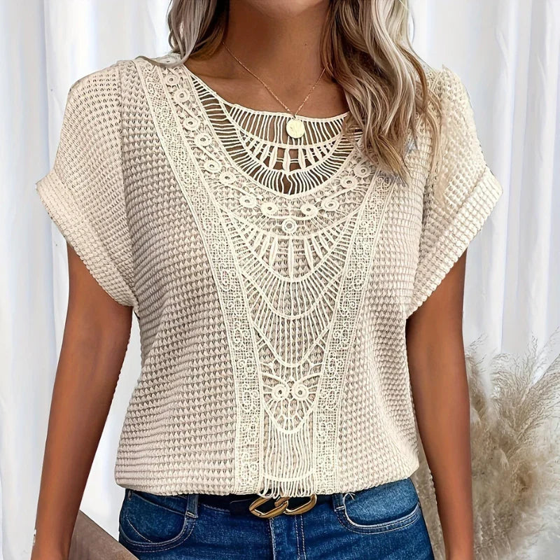 Émilie | Top Dentelle Bohème