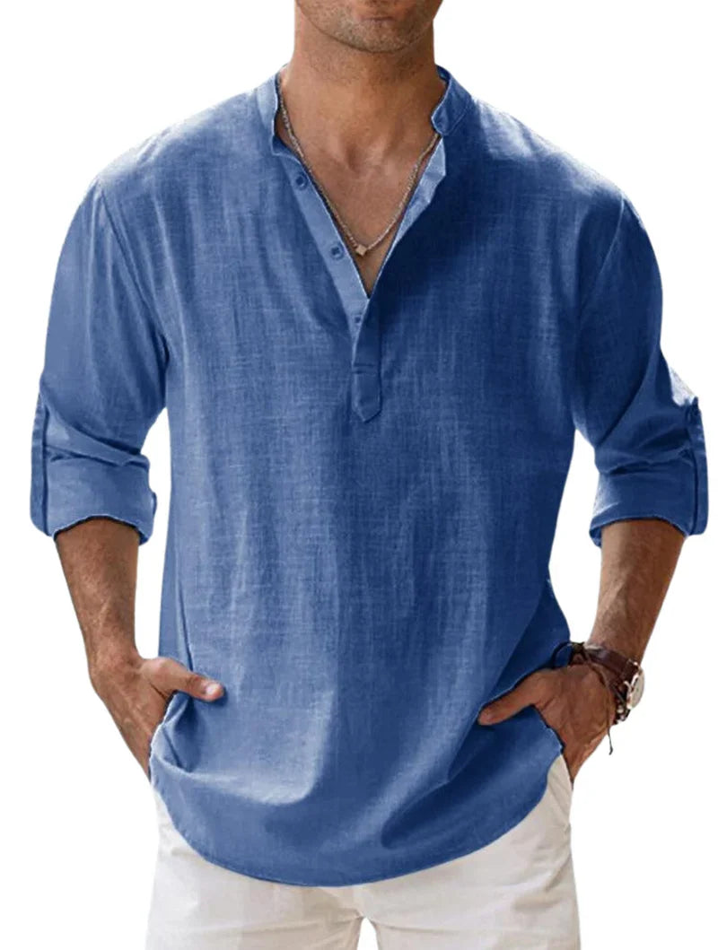 Sacha | Chemise Lin Moderne