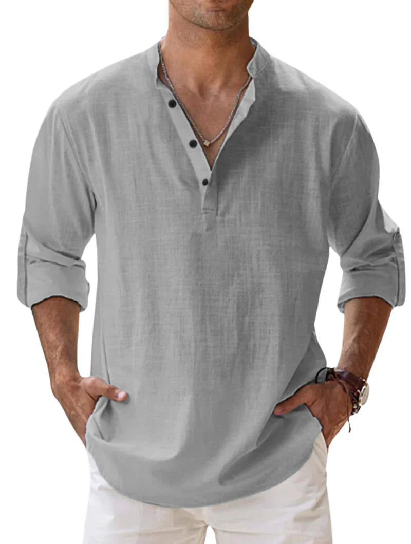Sacha | Chemise Lin Moderne
