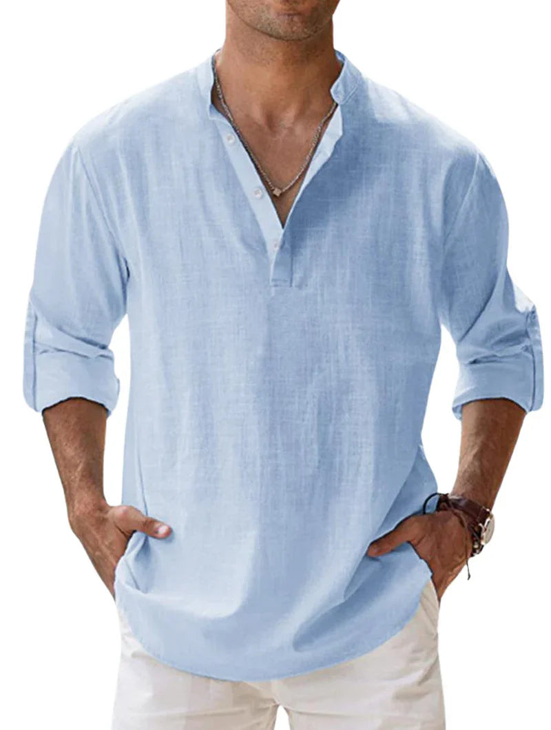 Sacha | Chemise Lin Moderne