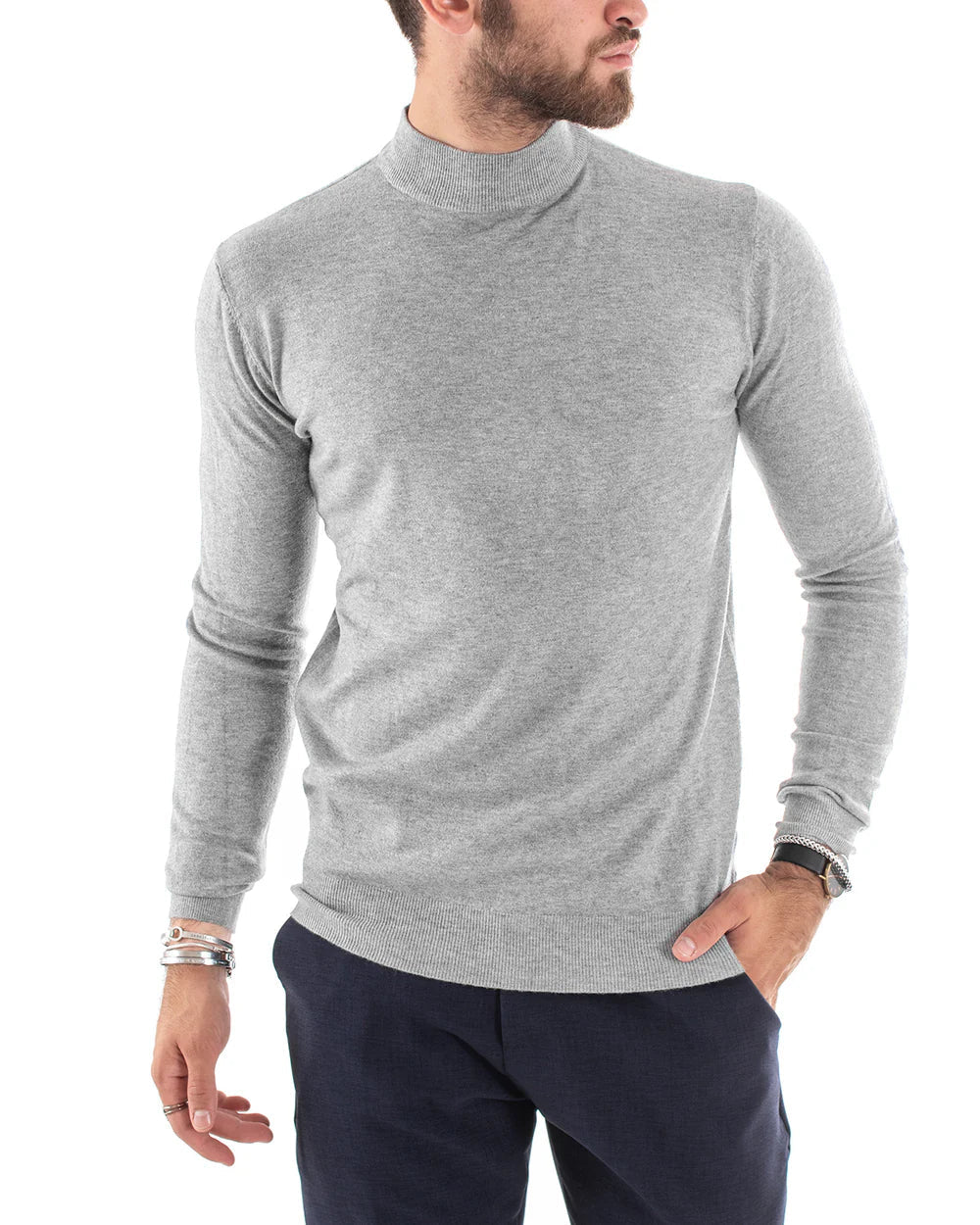 Adrien | Pull Col Élégant