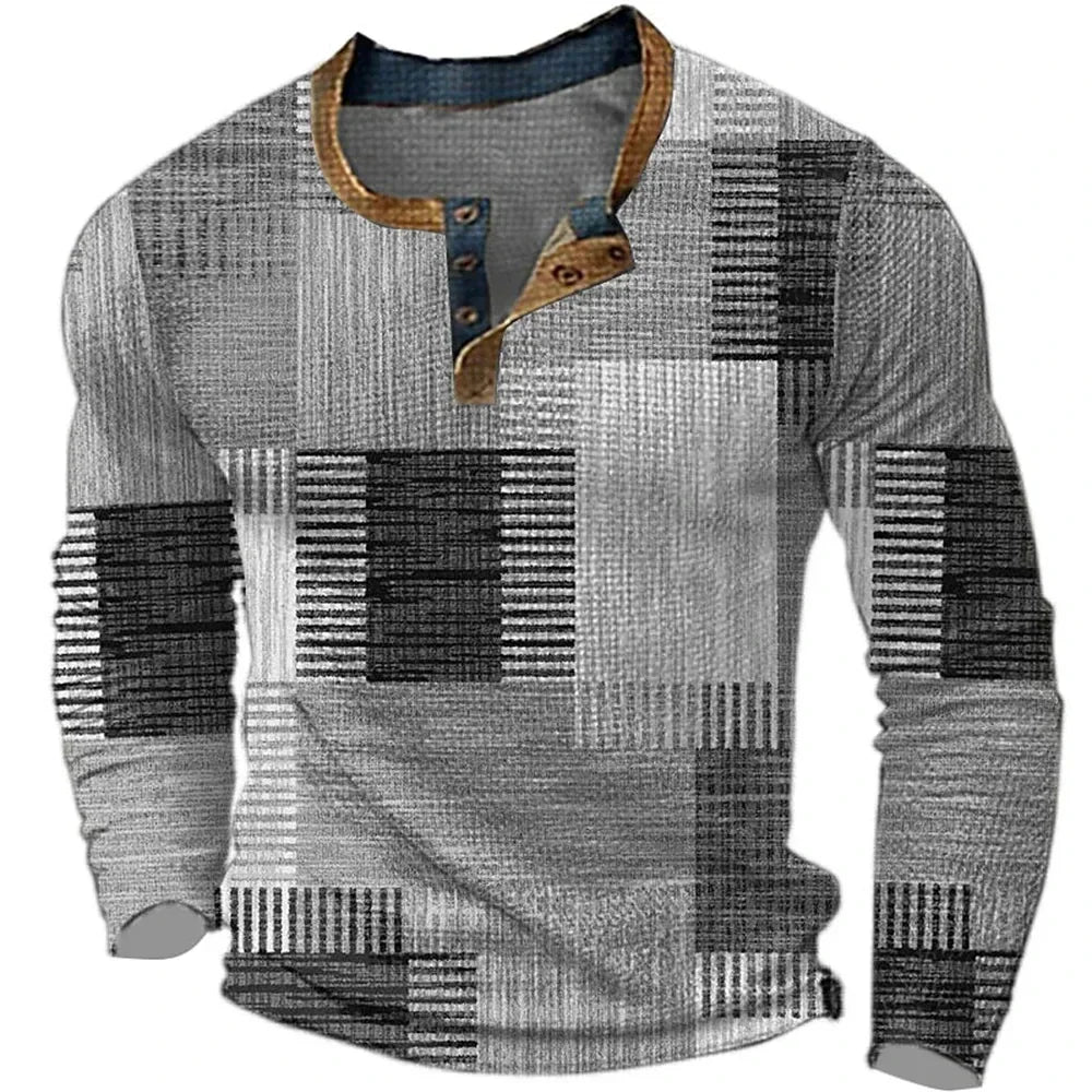 Maurice | Pull Patchwork Moderne