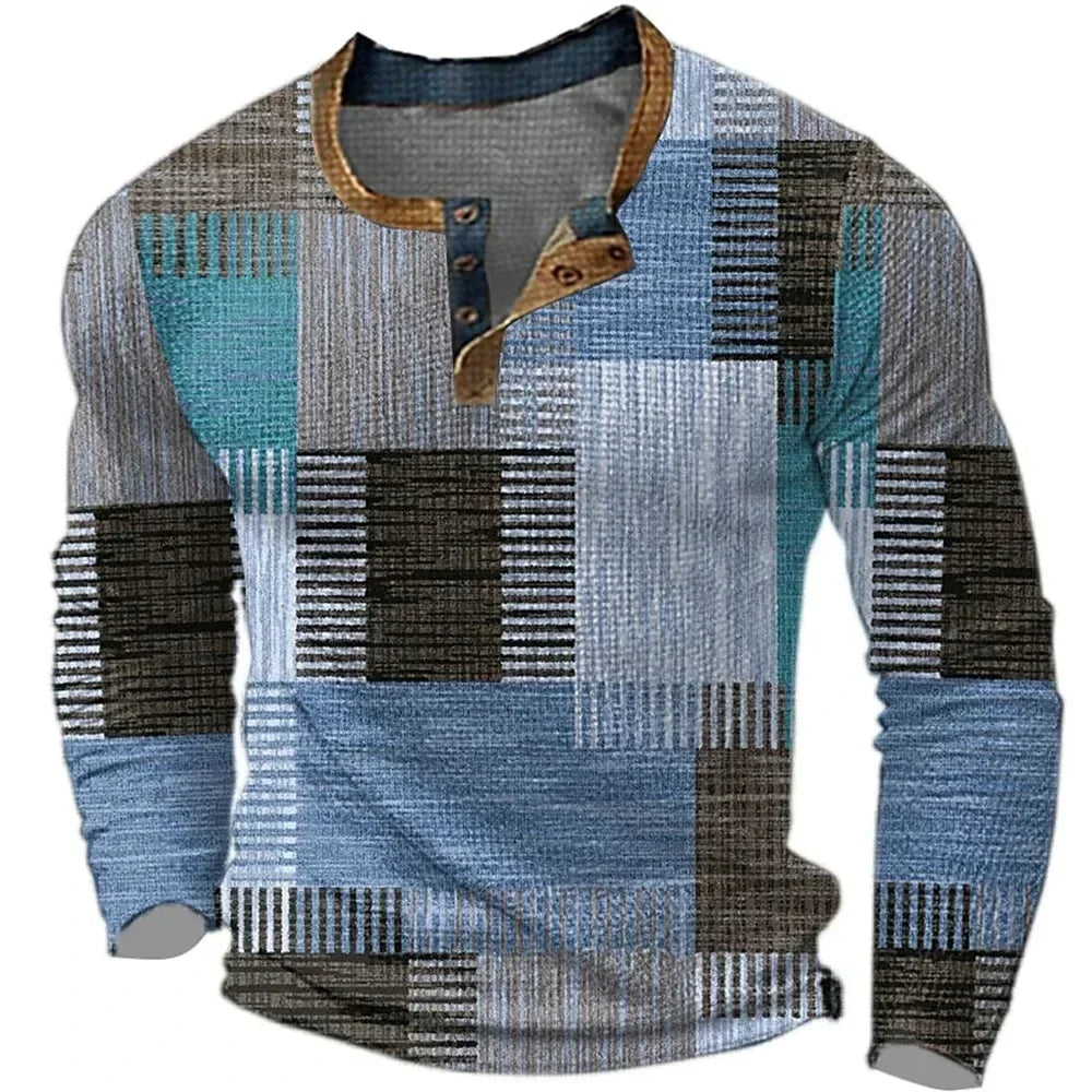 Maurice | Pull Patchwork Moderne