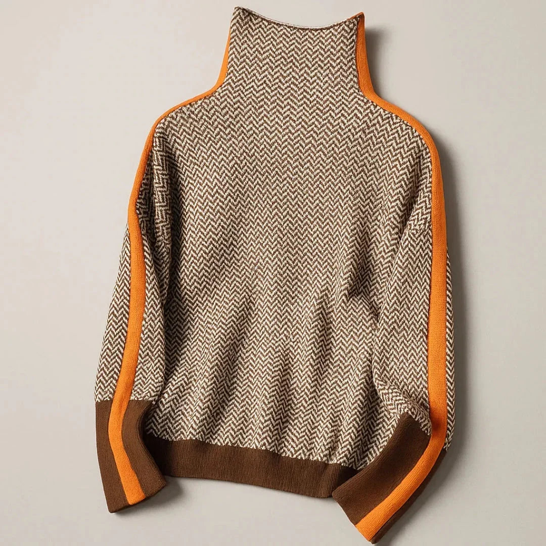 Camille | Pull Chevron Élégance