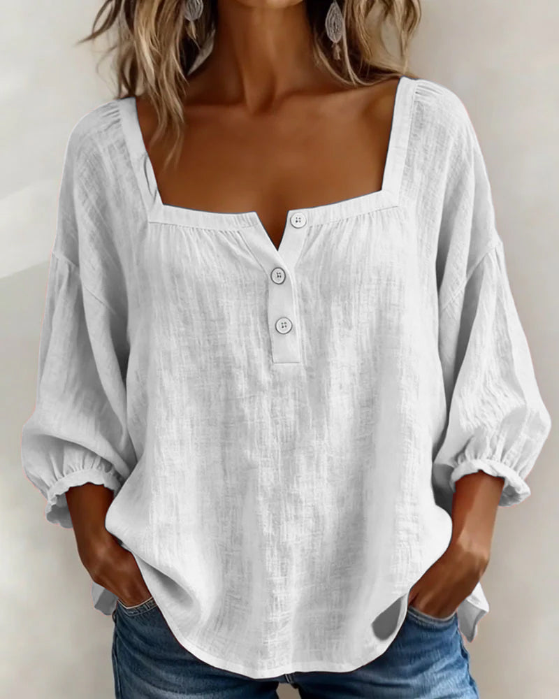 Florine | Blouse Fluide Élégante