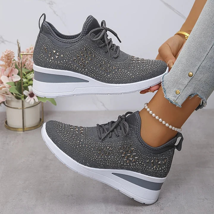 Léonie | Baskets Brillantes Confort