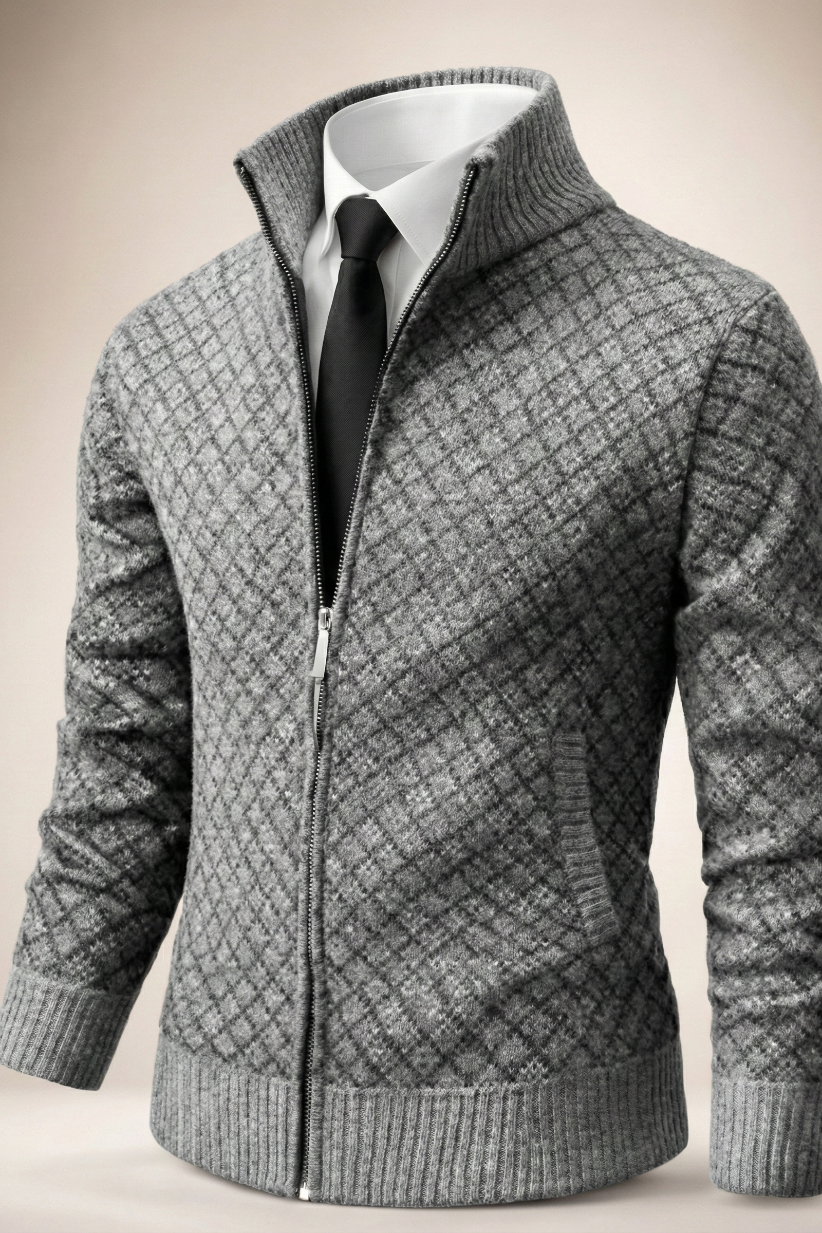Gaspard | Gilet Zippé Élégant