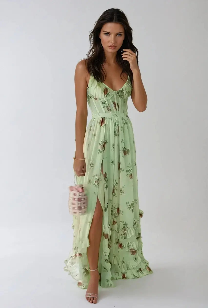 Rosalie | Robe Maxi Romantique