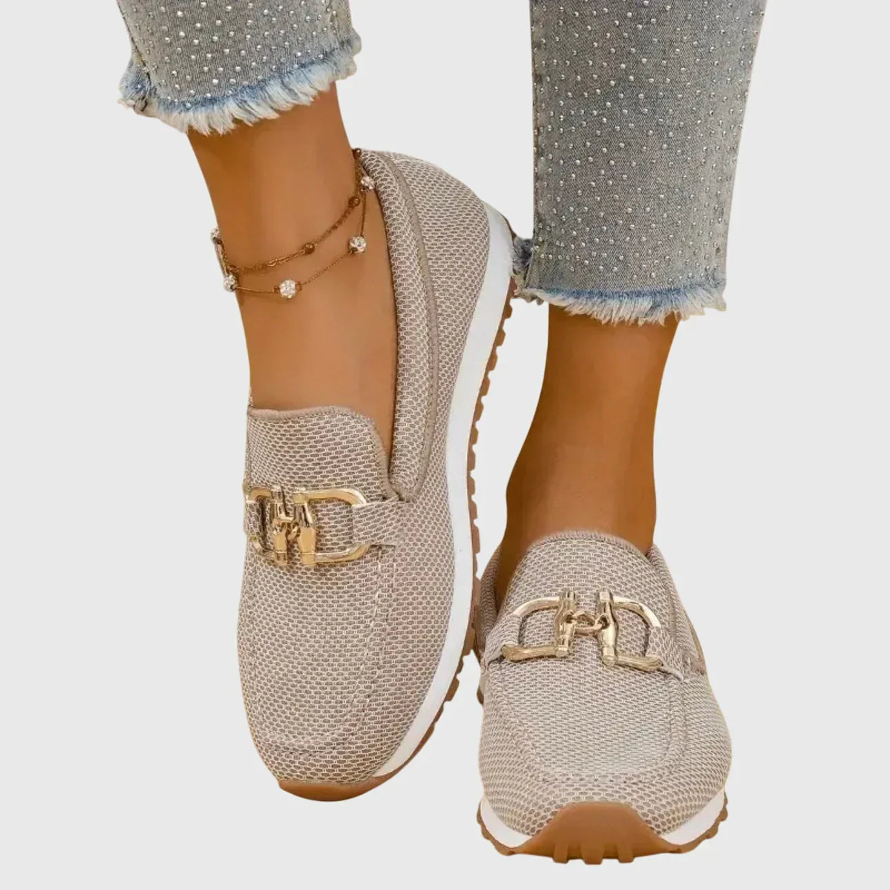 Éva | Mocassins Maille Élégance