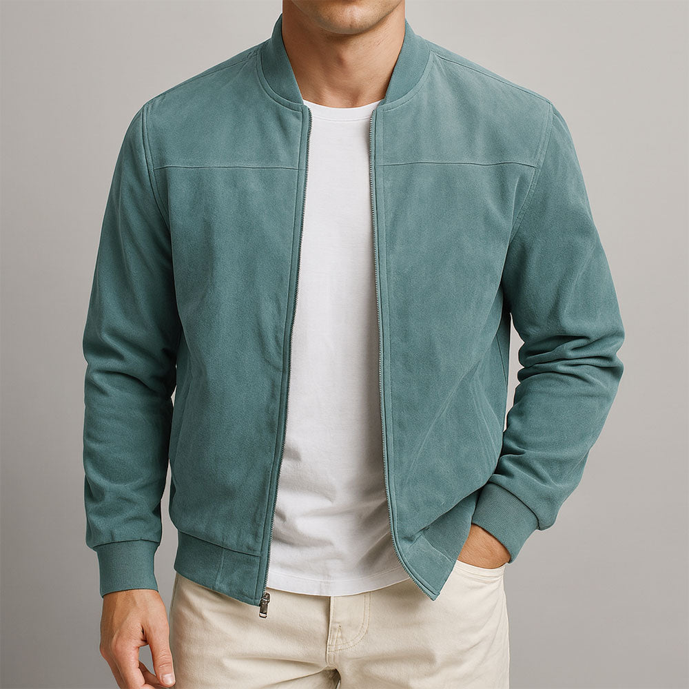 Hugo | Veste Suédée Moderne