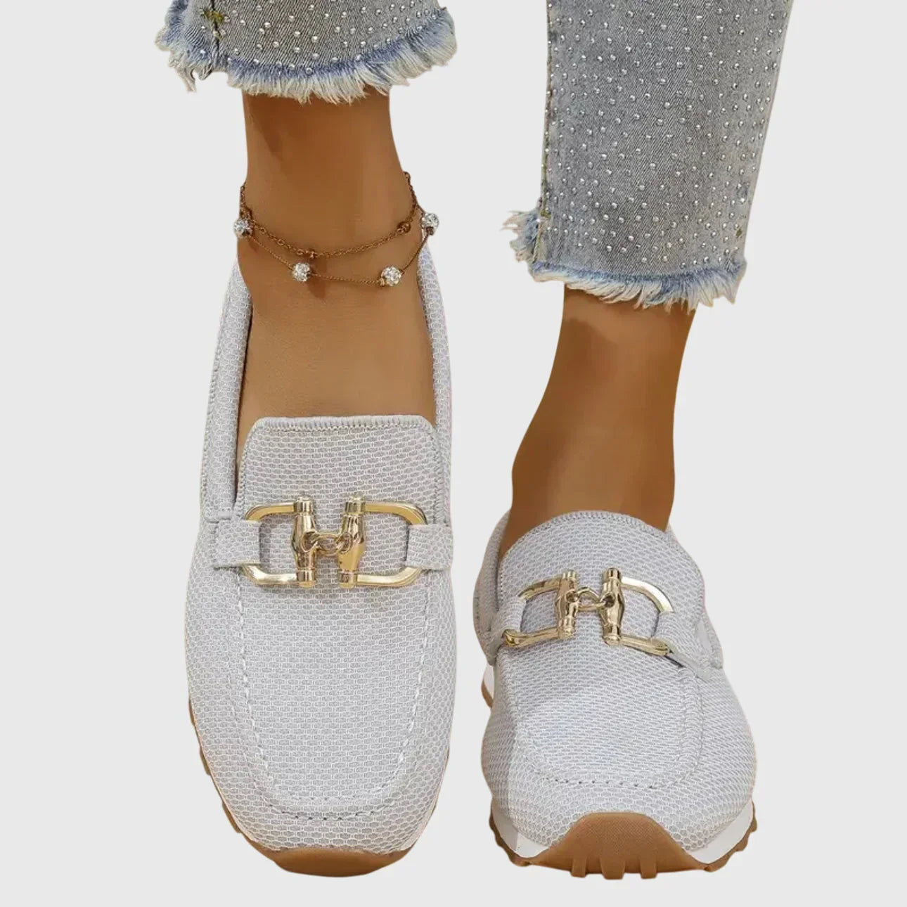Éva | Mocassins Maille Élégance
