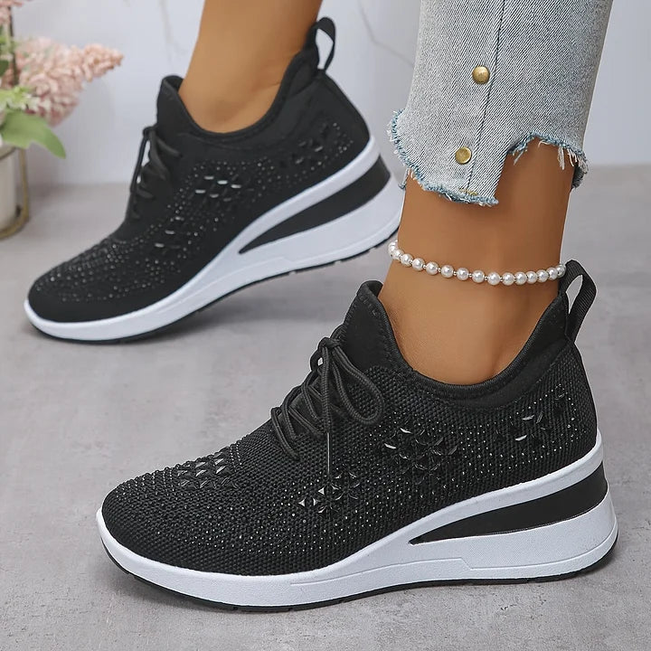 Léonie | Baskets Brillantes Confort