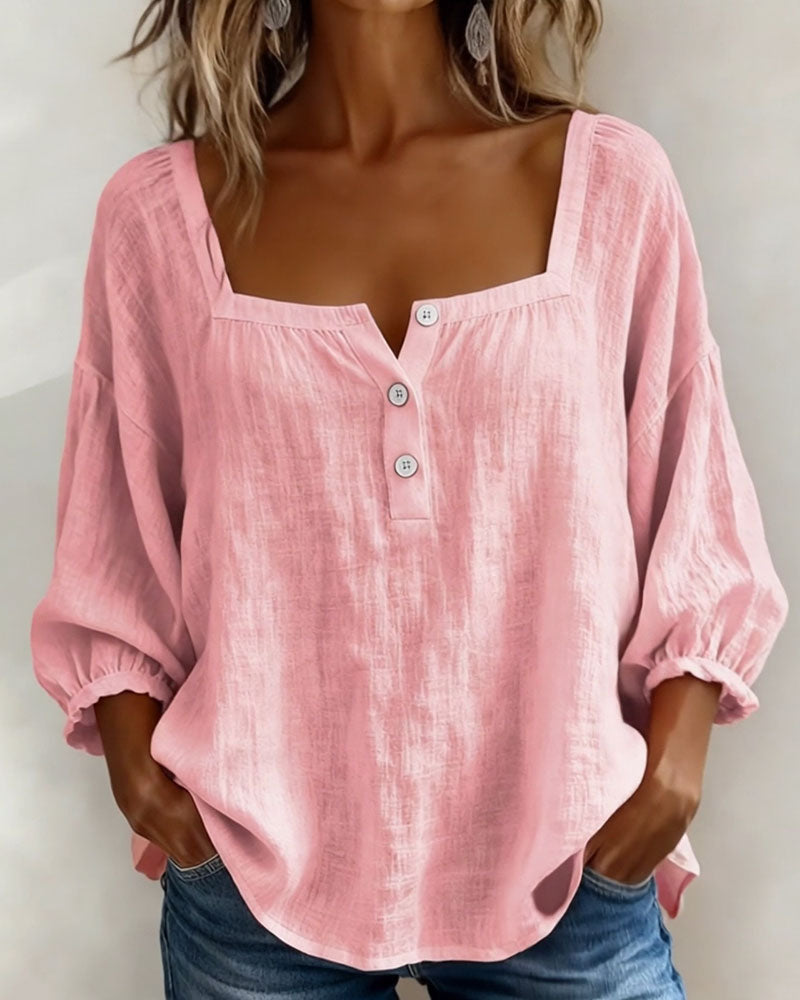 Florine | Blouse Fluide Élégante