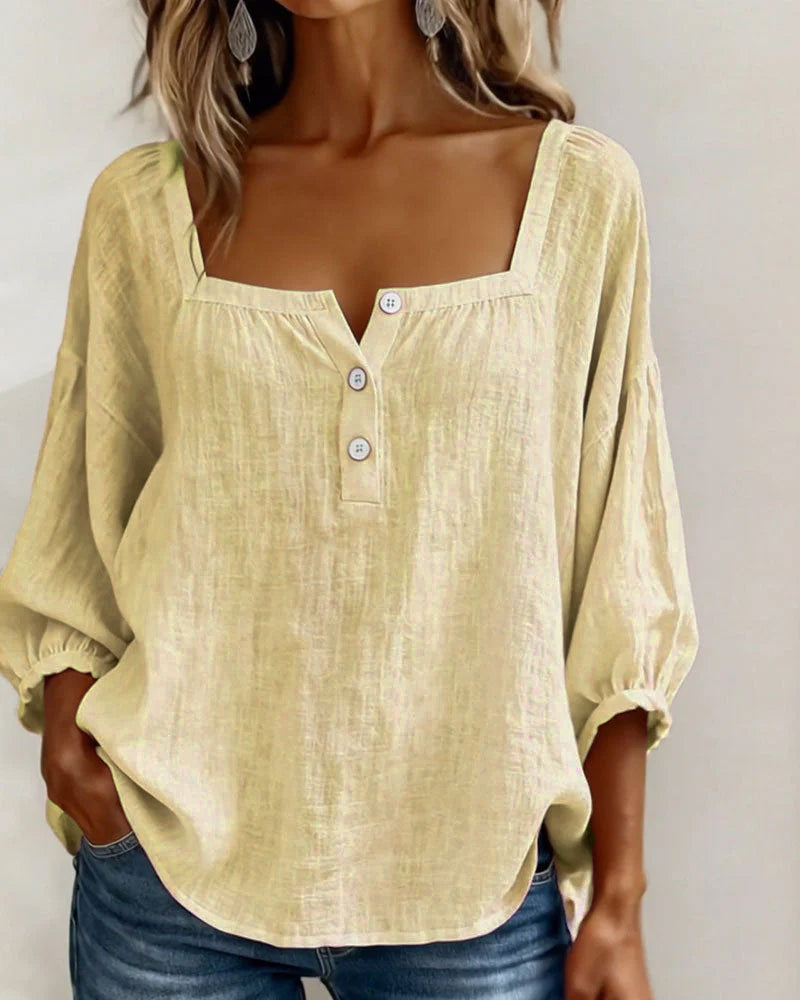 Florine | Blouse Fluide Élégante