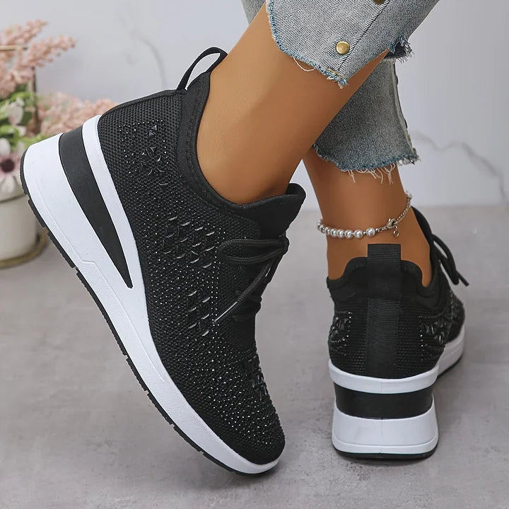 Léonie | Baskets Brillantes Confort