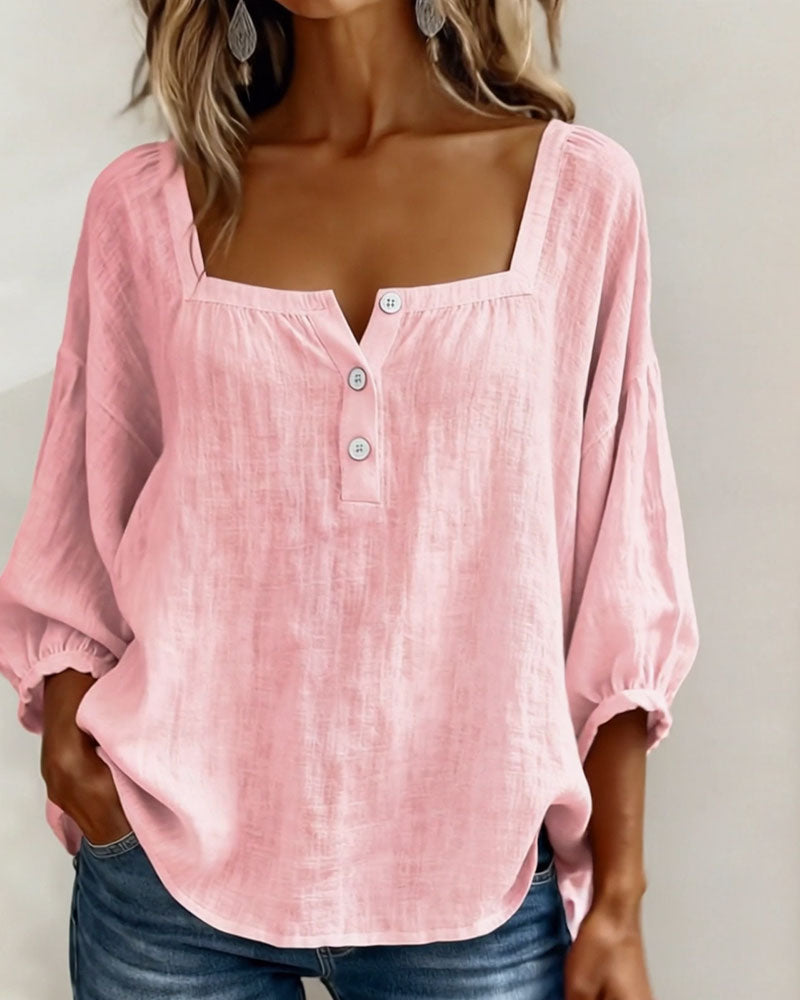Florine | Blouse Fluide Élégante