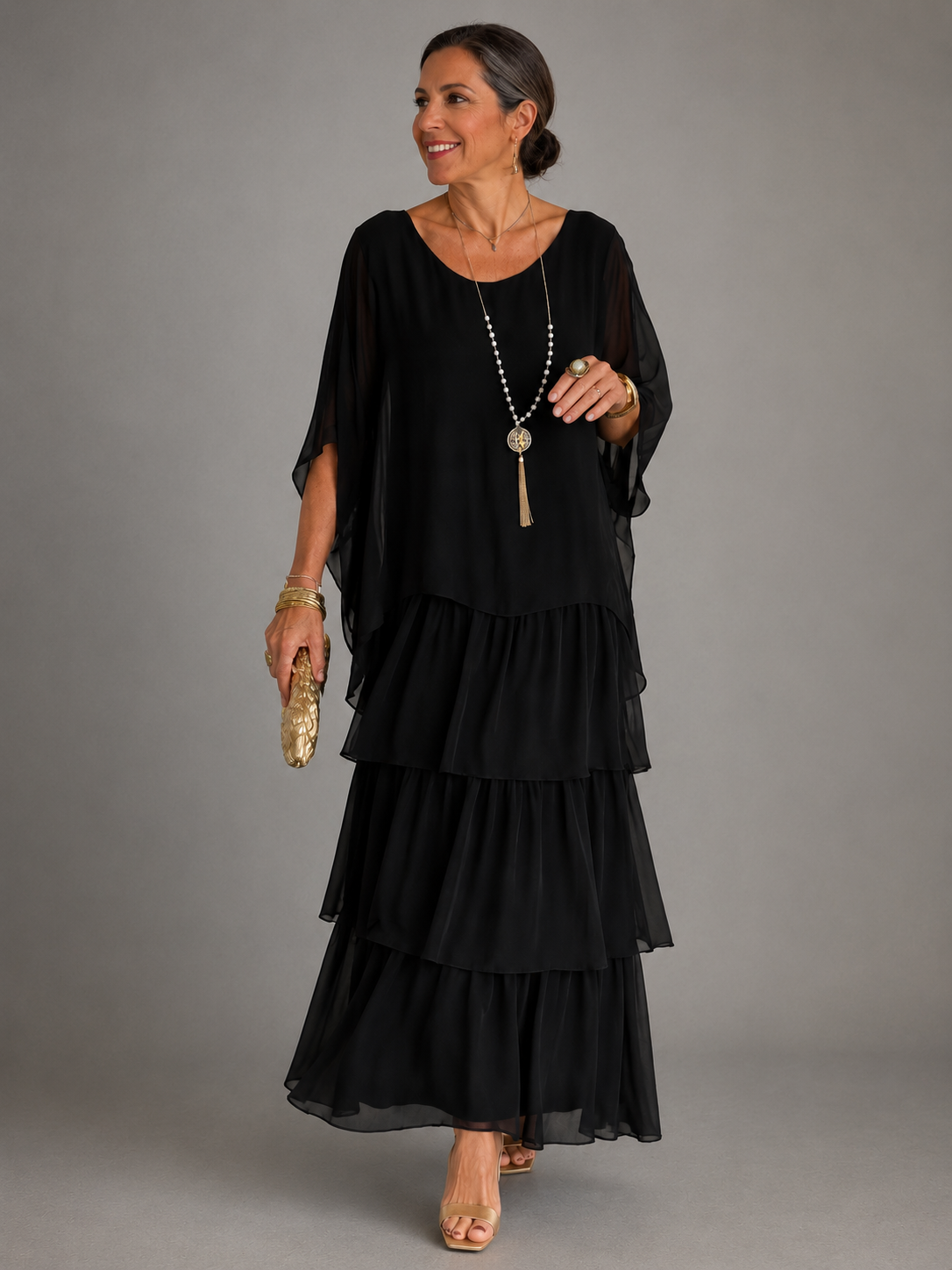 MATILDA | ROBE LONGUE FLUIDE ET ÉLÉGANTE