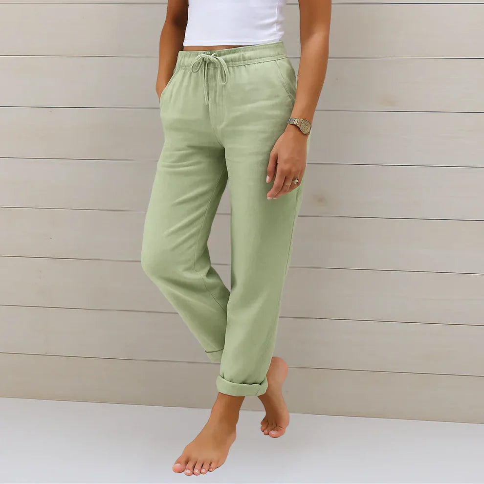 Laura | Pantalon Lin Confort