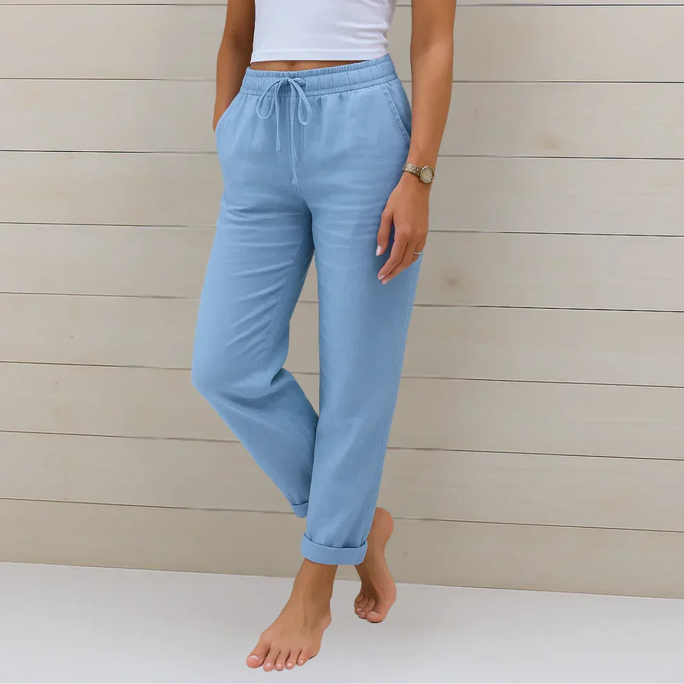 Laura | Pantalon Lin Confort