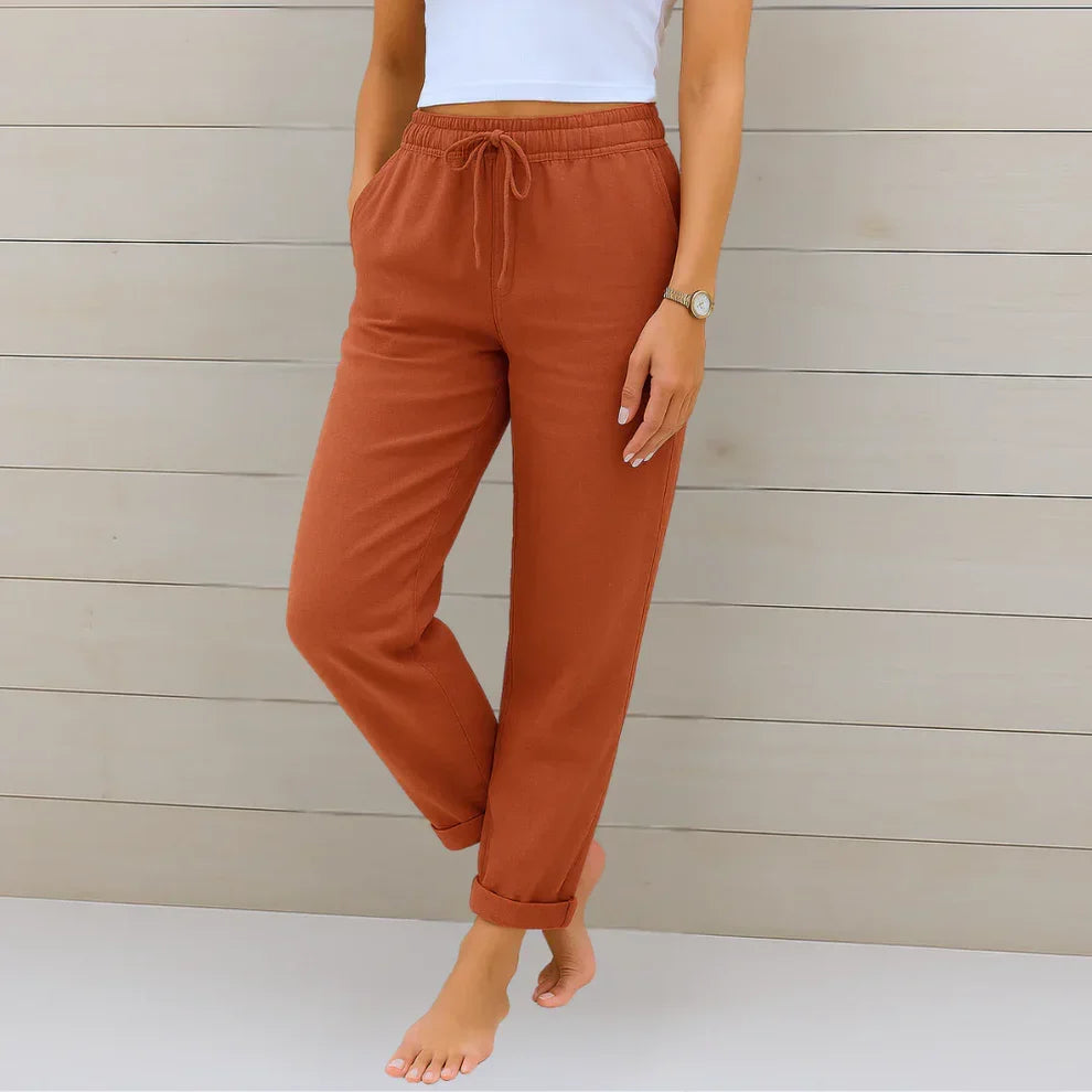 Laura | Pantalon Lin Confort