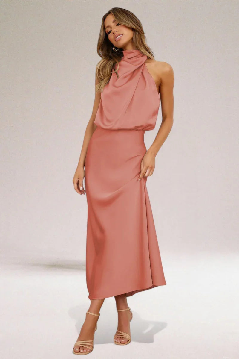 Sophie | Robe Satin Raffinée