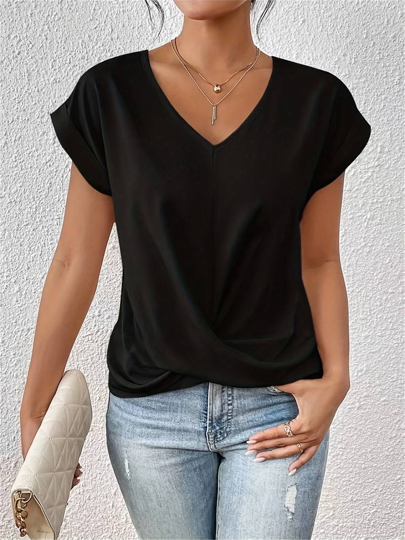 Élise | Blouse Satin Élégante