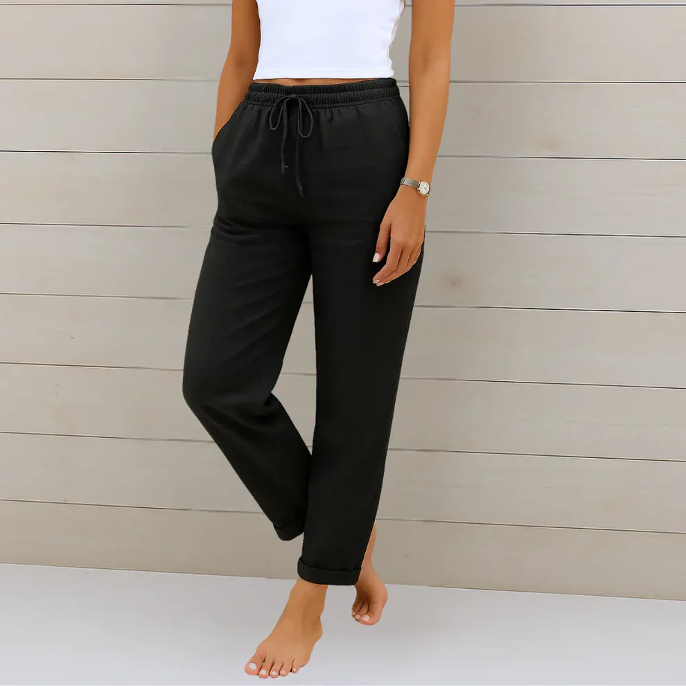 Laura | Pantalon Lin Confort