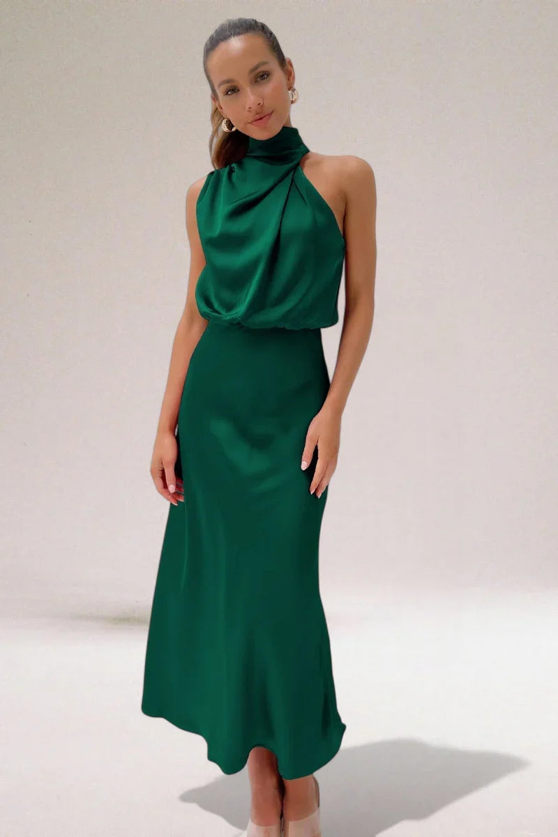 Sophie | Robe Satin Raffinée