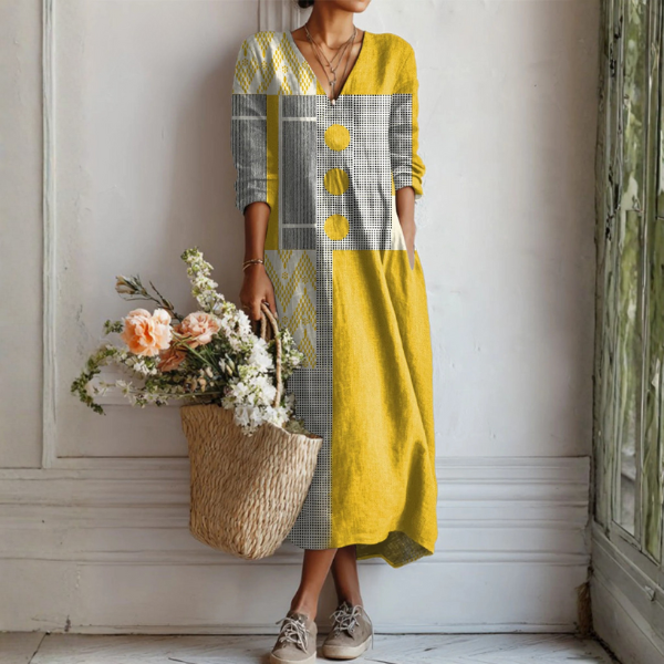 Thaïs | Robe Patchwork Chic