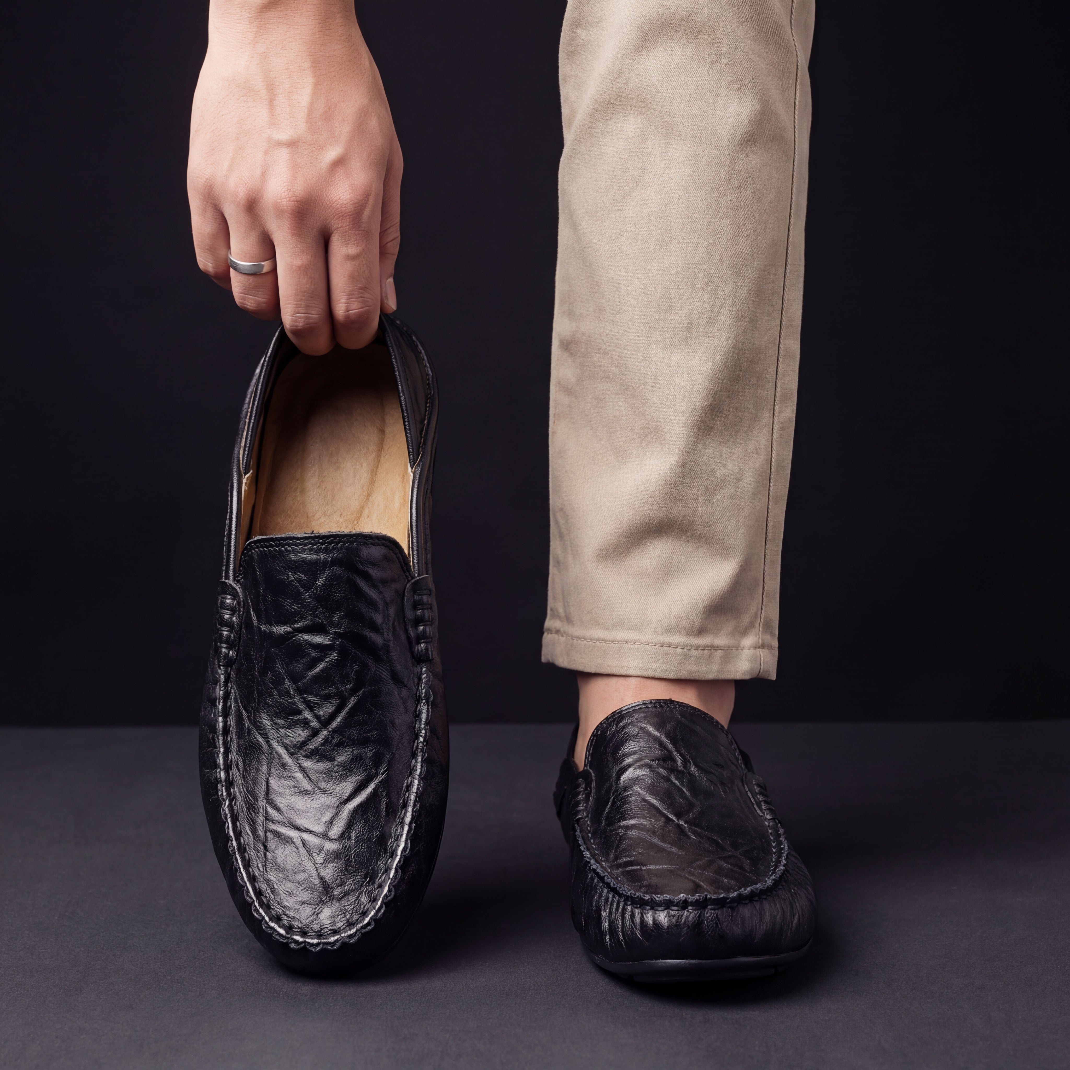 FLORENCE | MOCASSINS EN CUIR