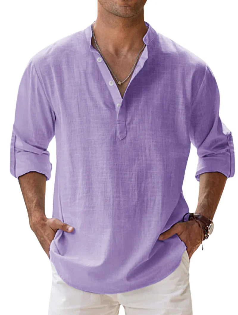 Sacha | Chemise Lin Moderne