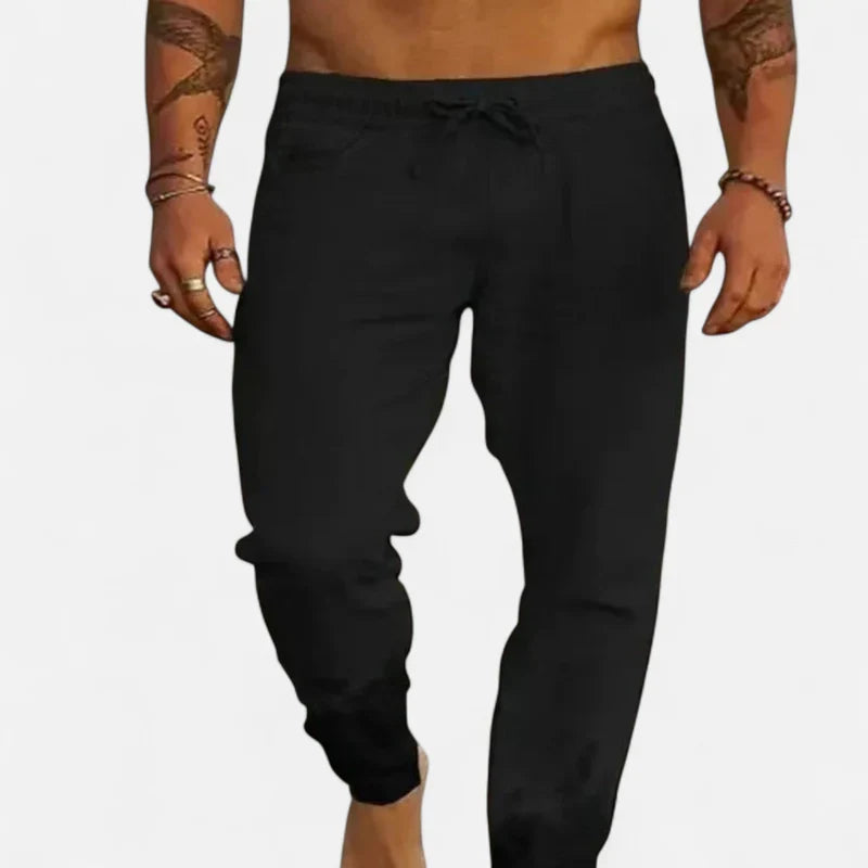 Enzo | Pantalon Lin Décontracté