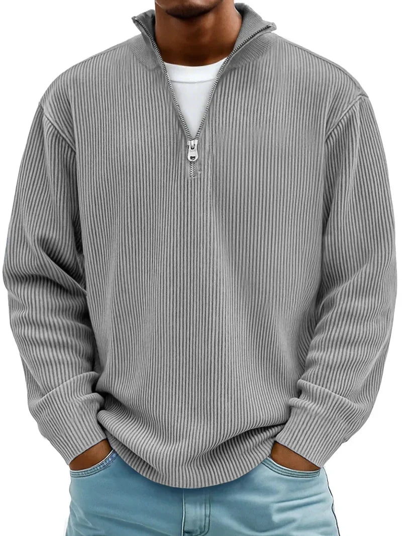 Théo | Pull Zip Élégant
