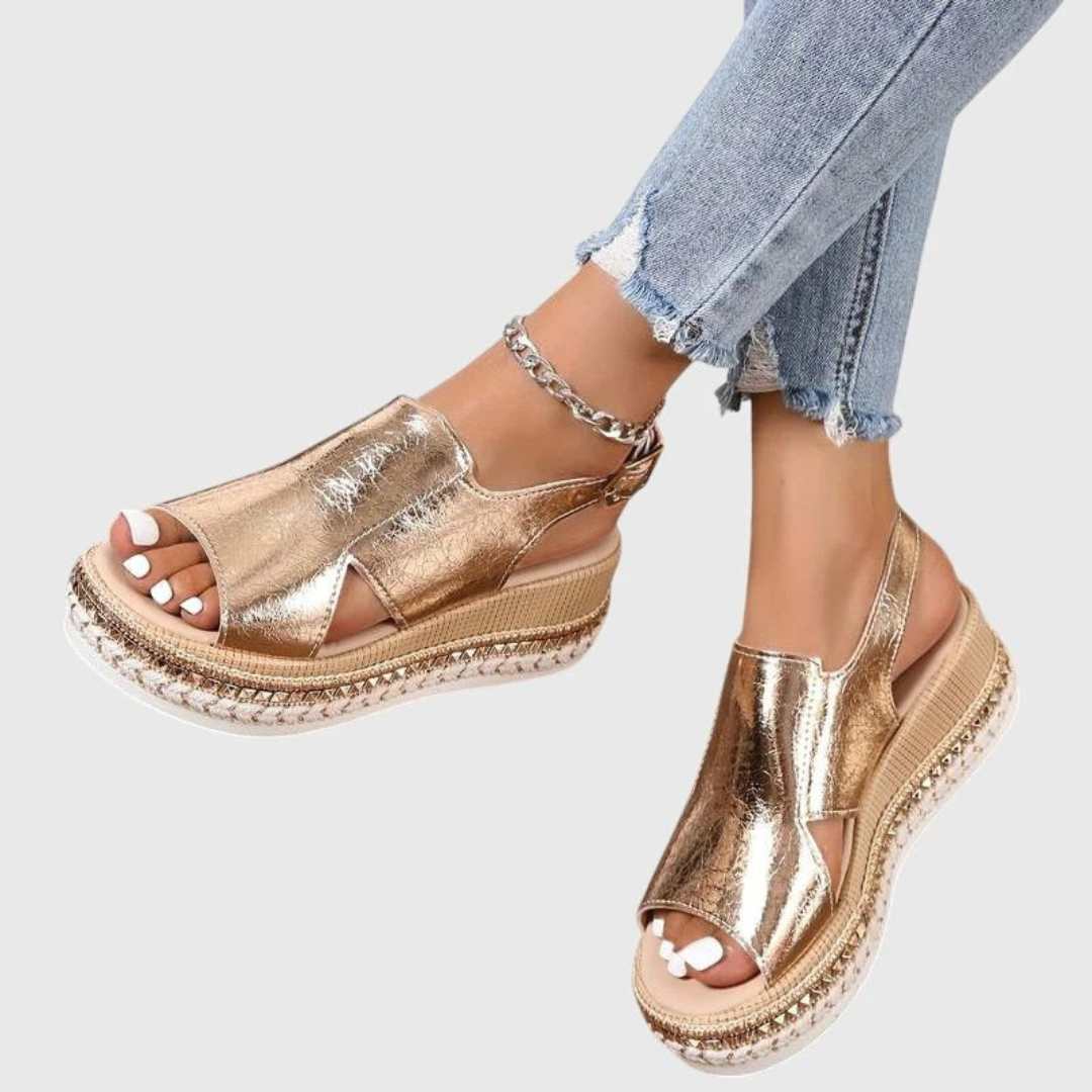 Manon | Sandales Plateau Chic