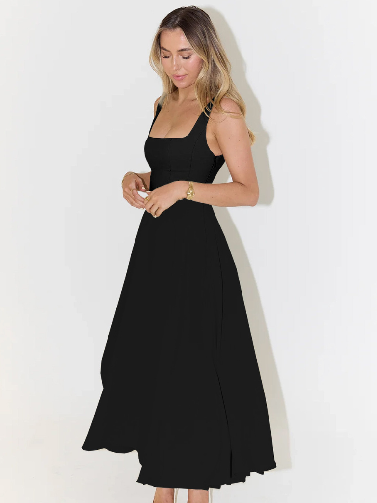 Auriane | Robe Midi Élégante
